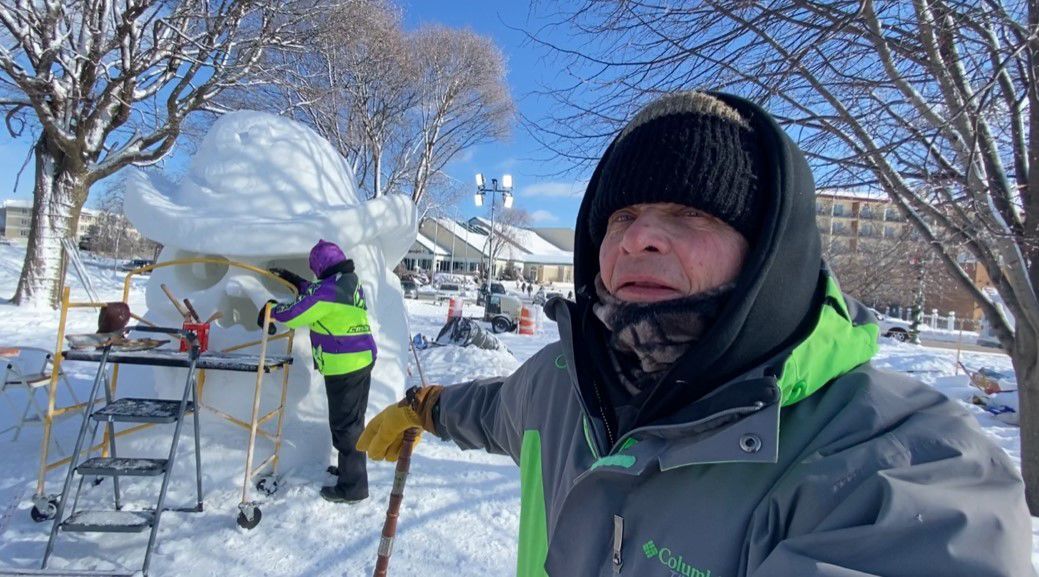 U.S. National Snow Sculpture Championship in Lake Geneva